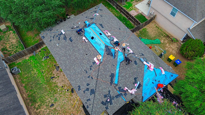Roofing project completed by Jose Ortiz at Nestled Roofing