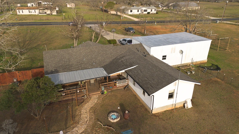 Roofing project completed by Jose Ortiz at Nestled Roofing